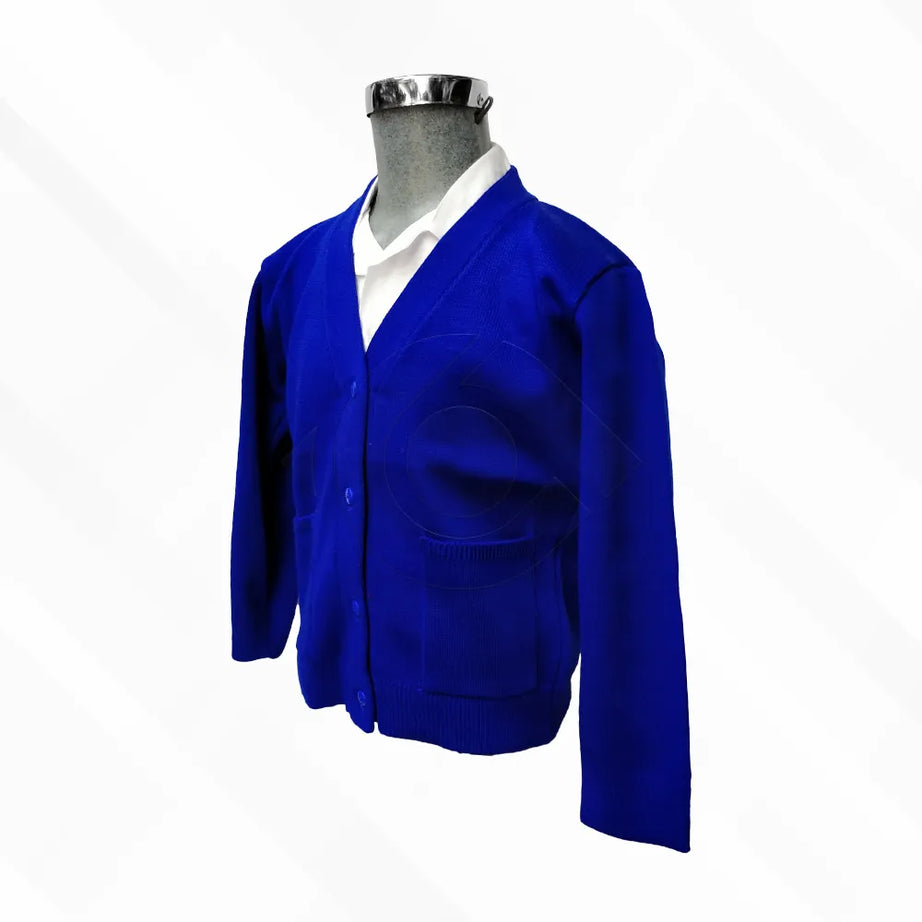 Suéter Tejido Escolar Abierto