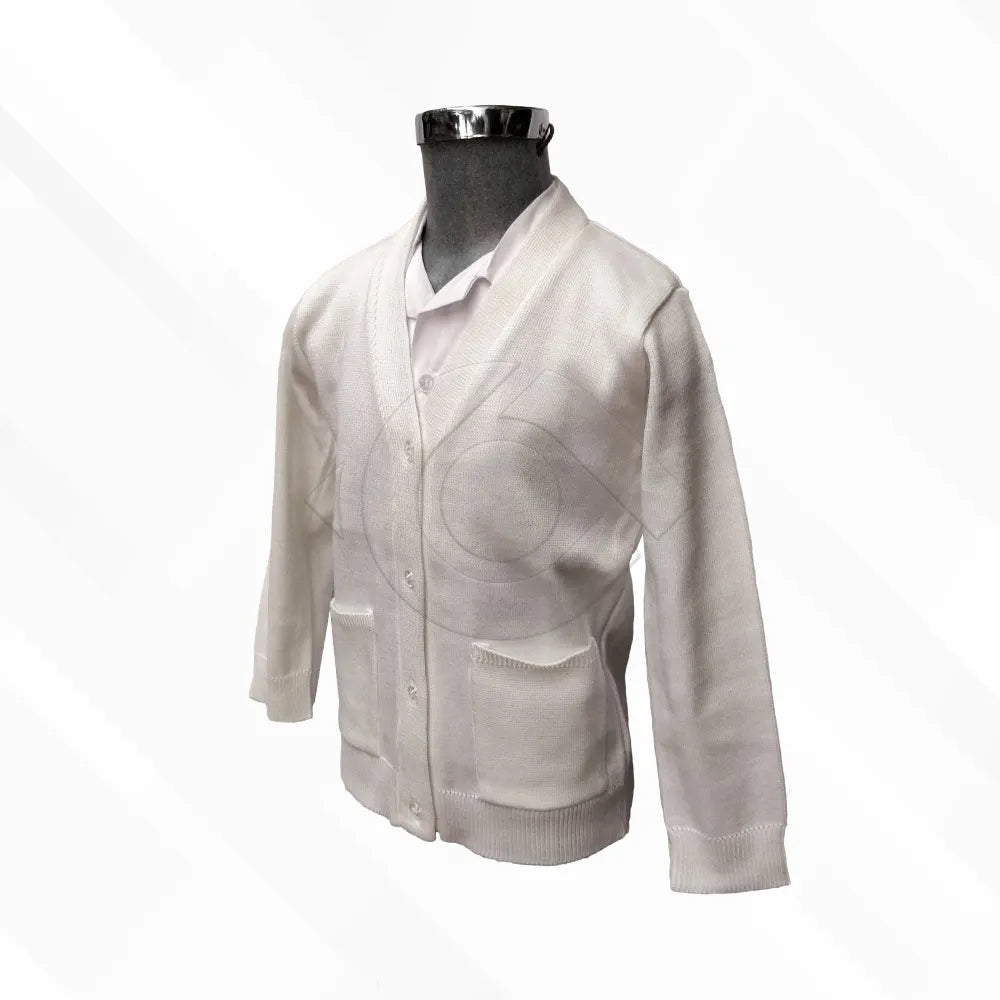 Suéter Tejido Escolar Abierto