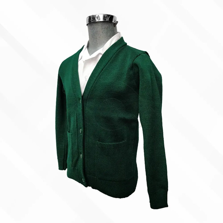 Suéter Tejido Escolar Abierto